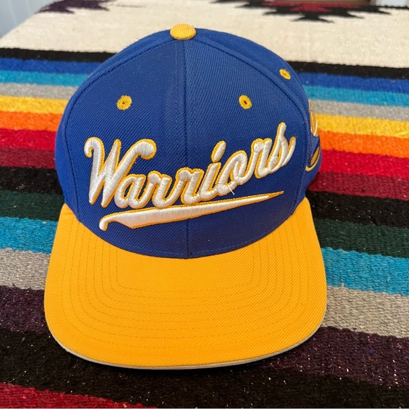 Mitchell and Ness Golden State Warriors SnapBack Hat Hand washed - Picture 1 of 15